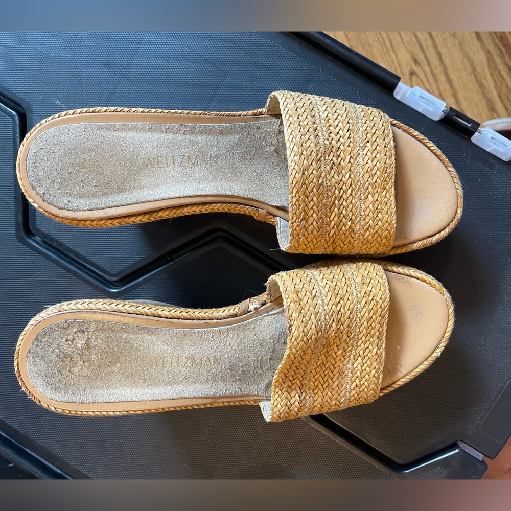 Stuart Weitzman Slides Size 37 - image 2